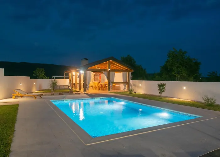 Casa Natura With 40m2 Pool Near Makarska * Slivno (Split-Dalmatia)